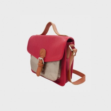 Sac cartable en cuir pour femme