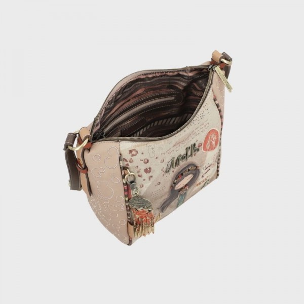 Anekke - Sac bandoulière brodé Kenya