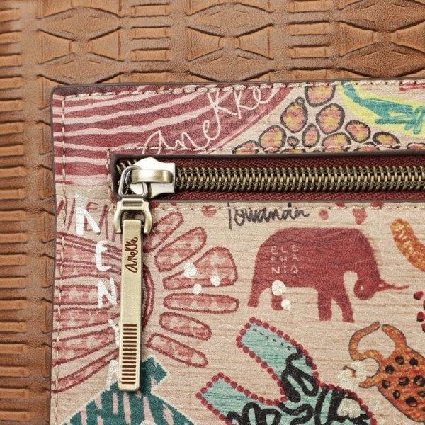 Anekke - Sac bandoulière broderies Kenya