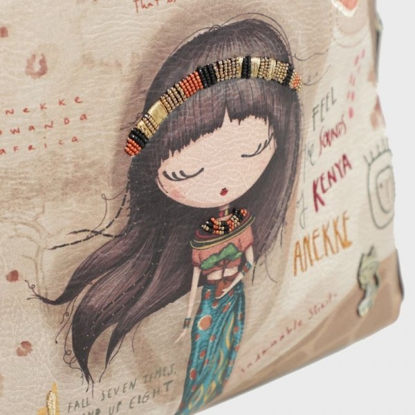 Anekke - Sac à dos broderies Kenya
