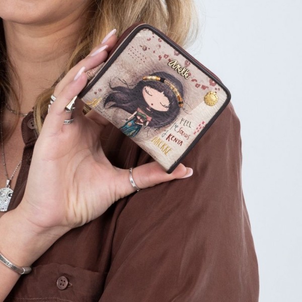 Petit portefeuille Kenya Anekke