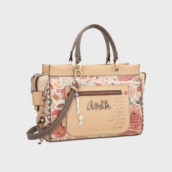 Sac à main à double poignée Kenya Anekke