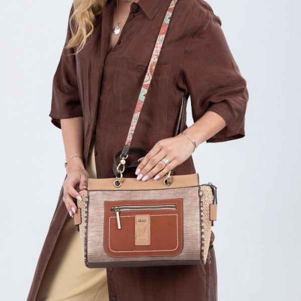 Sac à main à double poignée Kenya Anekke