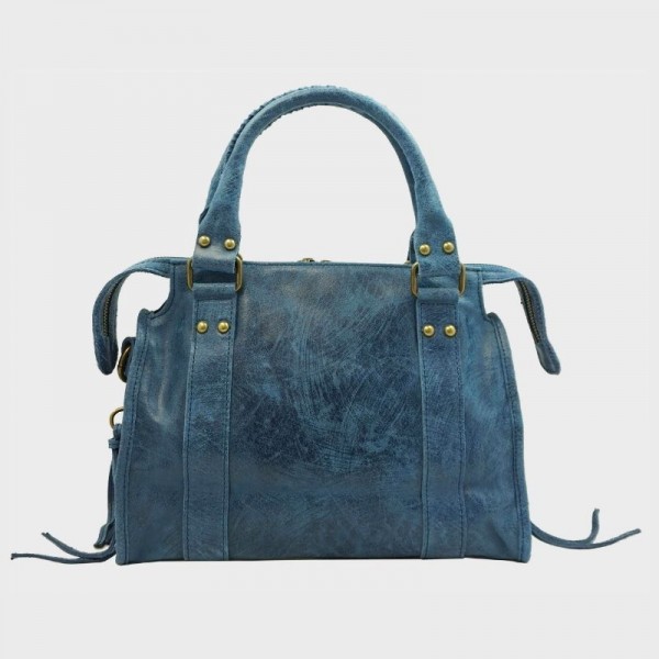 Anais - Sac à main en cuir Naples