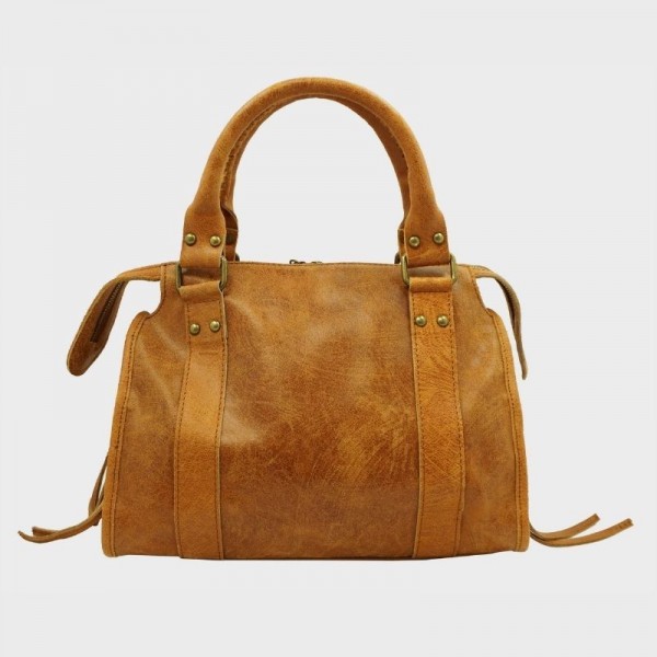 Anais - Sac à main en cuir Naples