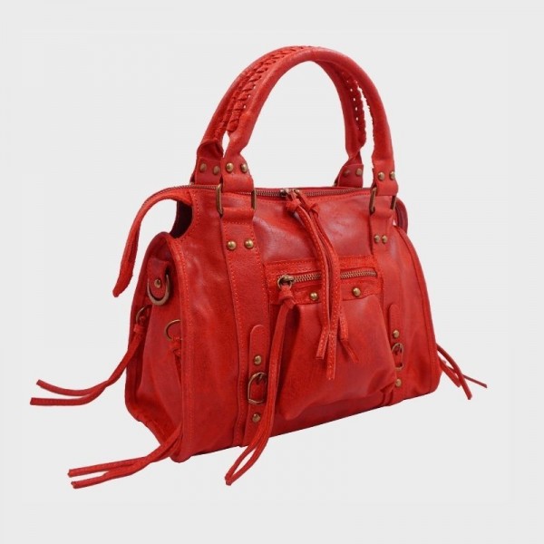 Anais - Sac à main en cuir Naples