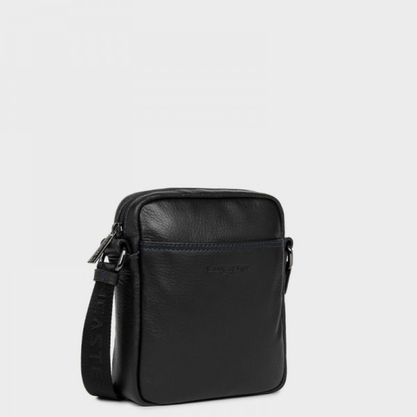 Lancaster - Petite sacoche en cuir...