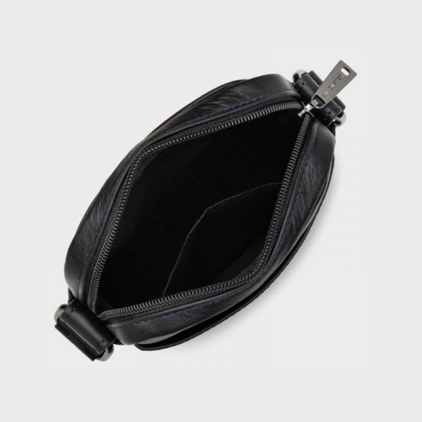 Lancaster - Petite sacoche en cuir...