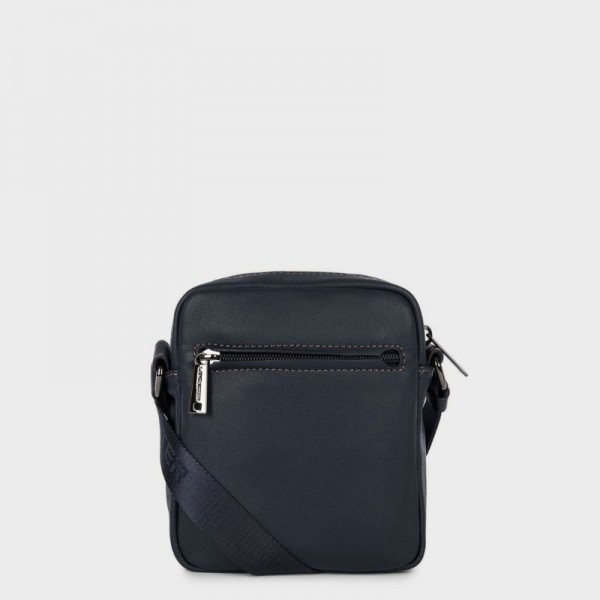 Lancaster - Petite sacoche en cuir...