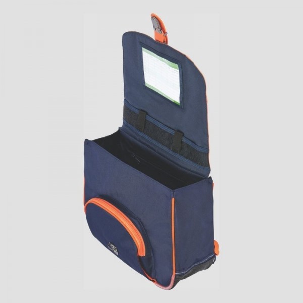 Tann's - Petit cartable chiné Lucas 35 Tann's - Petit cartable chiné Lucas 35