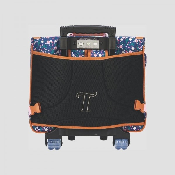 Tann's - Grand cartable à roulettes à...