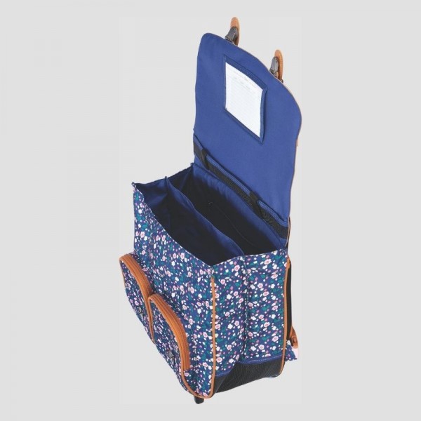 Tann's - Grand cartable à roulettes à...