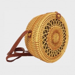 Anais - Sac rond en rotin 2
