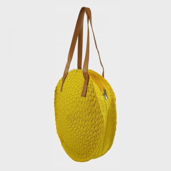 Anais - Sac rond porté épaule avec...