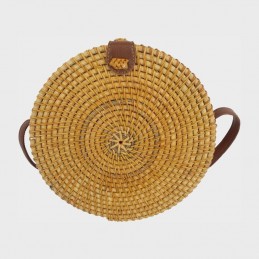 Anais - Sac rond en rotin 2