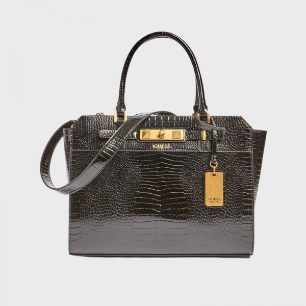 Sac à main Raffie croco Guess