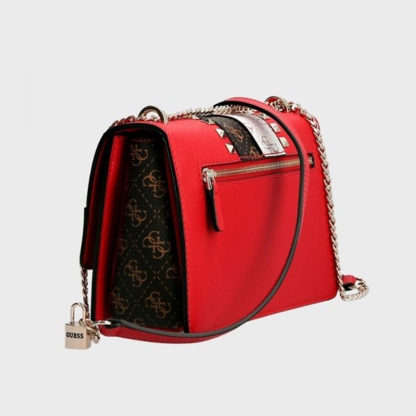 Guess - Sac bandoulière Katey imprimé...