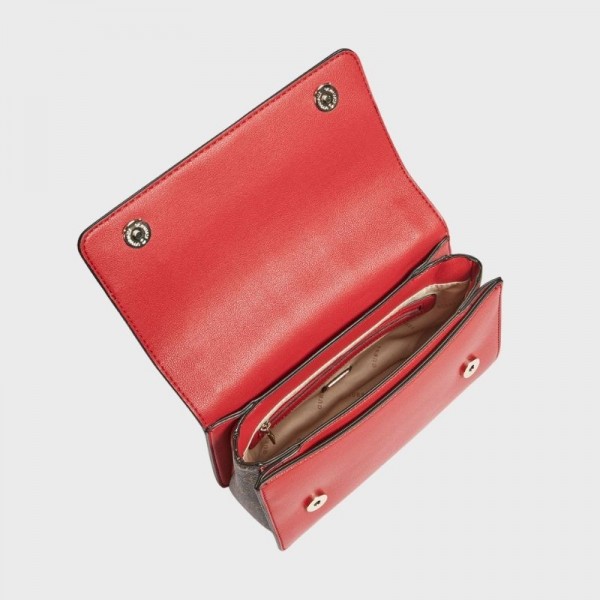 Guess - Sac bandoulière Katey imprimé...