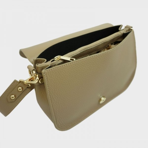 Anais - Sac porté épaule en cuir avec...