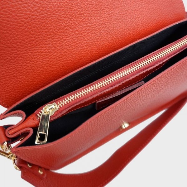 Anais - Sac porté épaule en cuir avec...