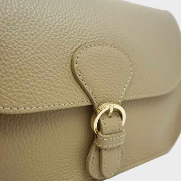 Anais - Sac porté épaule en cuir avec...