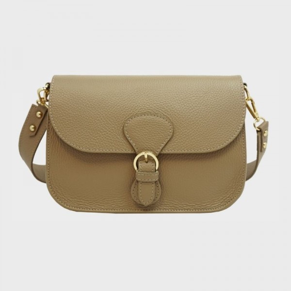 Anais - Sac porté épaule en cuir avec...