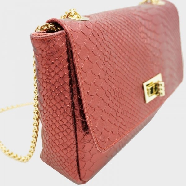 Anais - Sac bandoulière en cuir façon... Anais - Sac bandoulière en cuir façon...