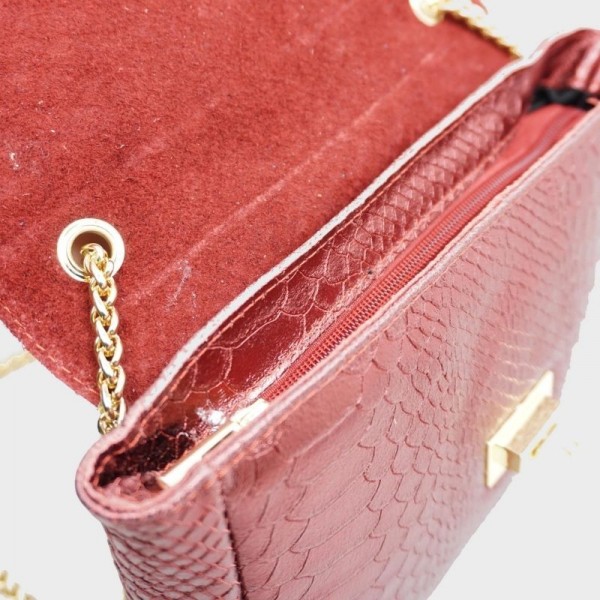 Anais - Sac bandoulière en cuir façon... Anais - Sac bandoulière en cuir façon...