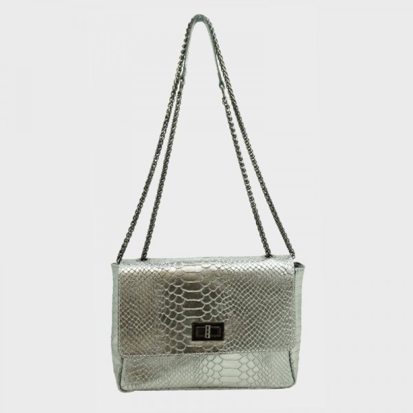 Anais - Sac bandoulière en cuir façon... Anais - Sac bandoulière en cuir façon...