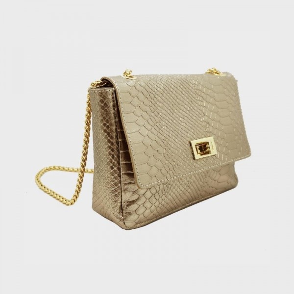 Anais - Sac bandoulière en cuir façon... Anais - Sac bandoulière en cuir façon...