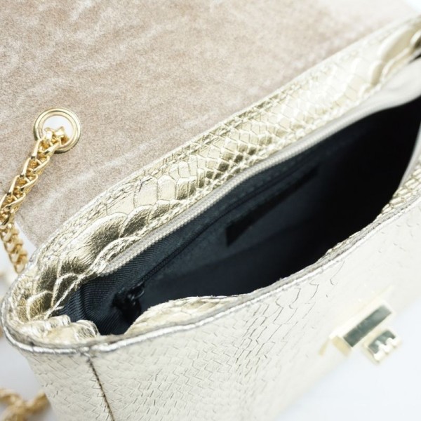 Anais - Sac bandoulière en cuir façon... Anais - Sac bandoulière en cuir façon...