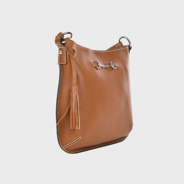 Loxwood - Sac besace en cuir naturel...