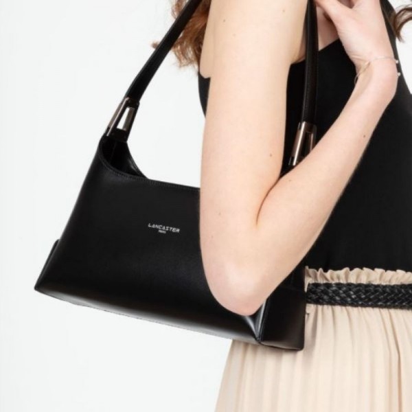 Lancaster - Sac baguette en cuir...
