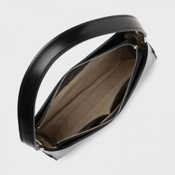 Lancaster - Sac baguette en cuir...