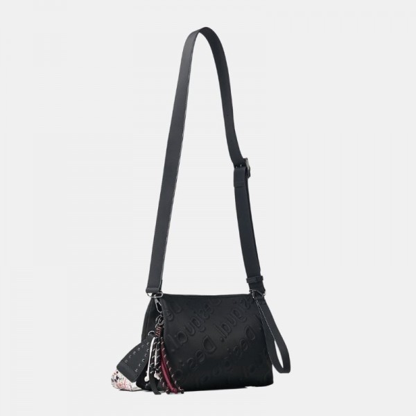 Desigual - Sac bandoulière double...