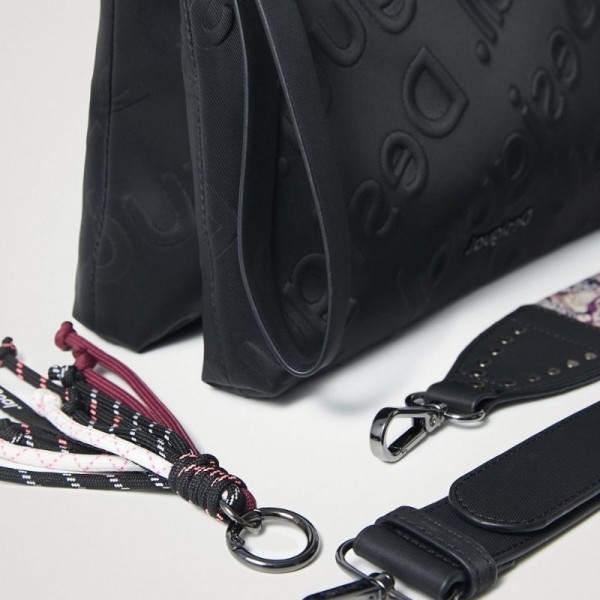 Desigual - Sac bandoulière double...