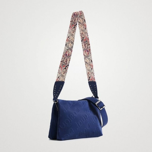 Desigual - Sac bandoulière double...