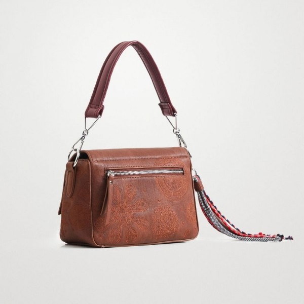 Desigual - Sac à main rabat mandalas...