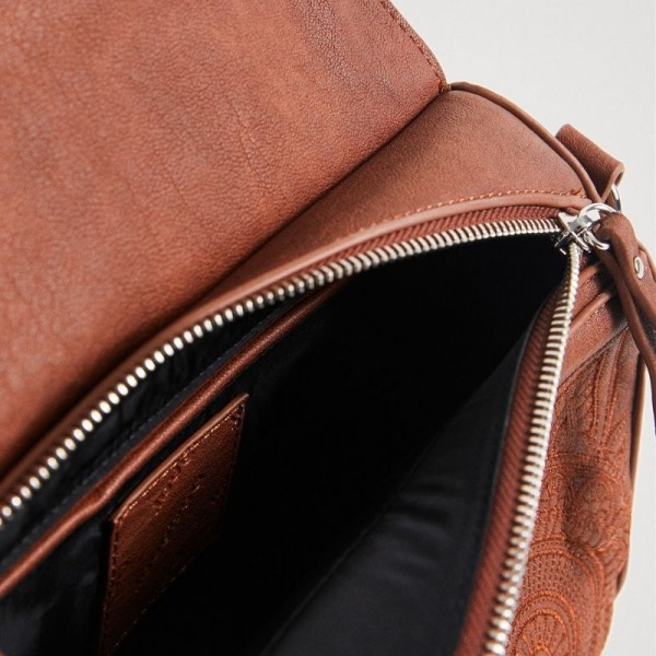 Desigual - Sac à main rabat mandalas...