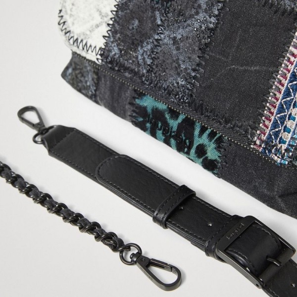 Desigual - Sac bandoulière reptile...