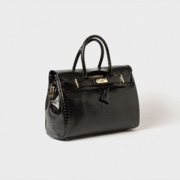 Mini sac à main python Pyla bryan xxs Mac Douglas 2