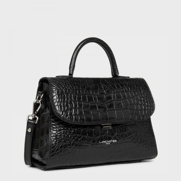 Lancaster - Sac à main Exotic croco...