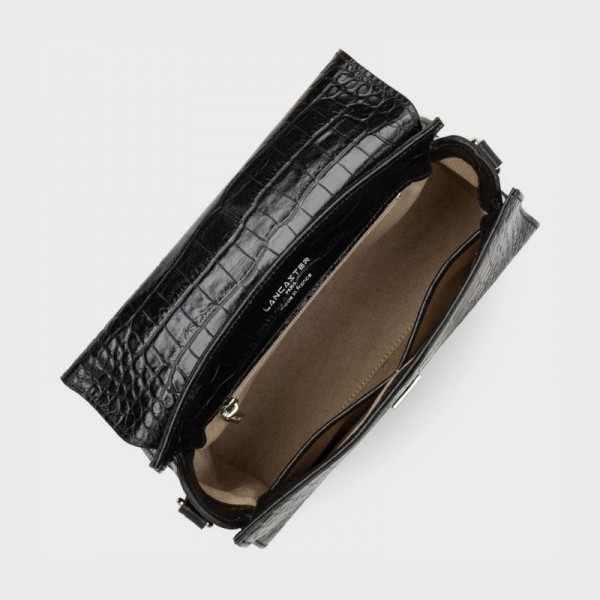 Lancaster - Sac à main Exotic croco...