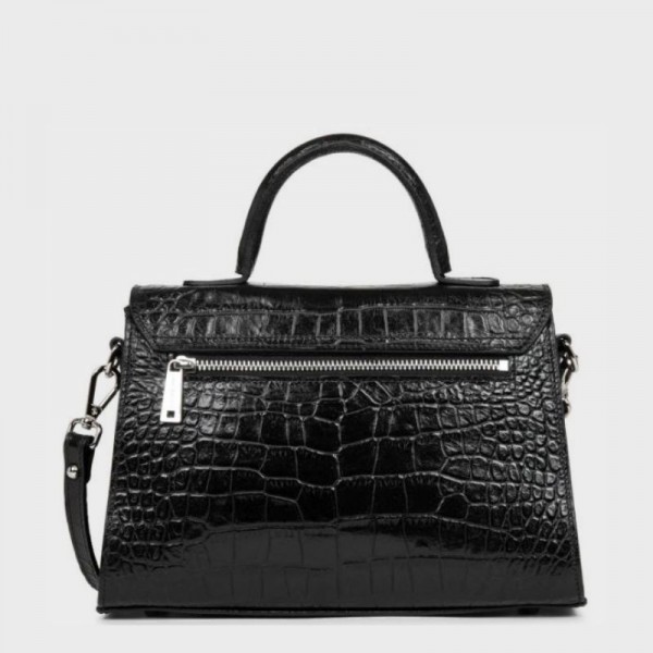 Lancaster - Sac à main Exotic croco...