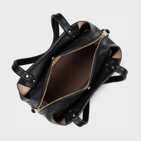 Lancaster - Sac porté épaule en cuir...