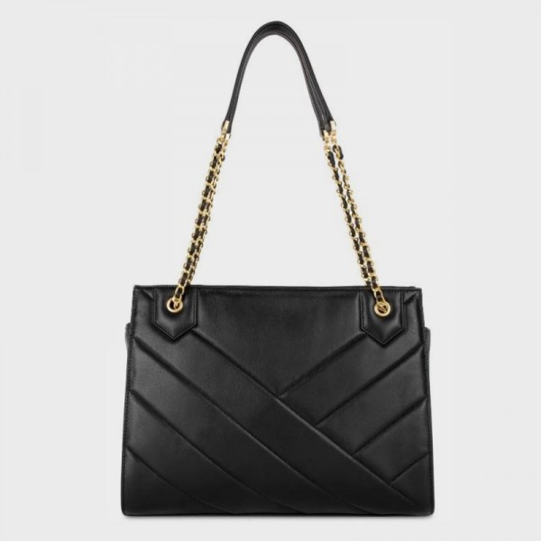 Lancaster - Cabas croisé matelassé... Lancaster - Cabas croisé matelassé...