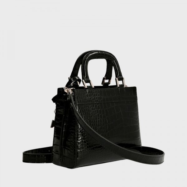 Guess - Mini sac à main Katey croco