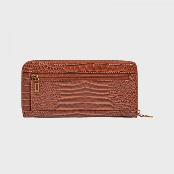 Guess - Portefeuille Raffie Croco Guess - Portefeuille Raffie Croco