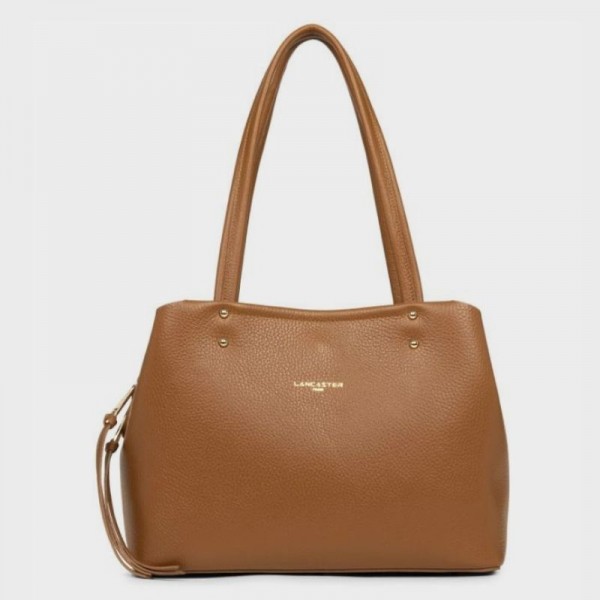 Lancaster - Sac porté épaule en cuir...