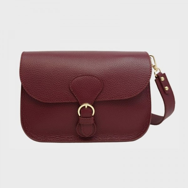 Anais - Sac porté épaule en cuir avec...